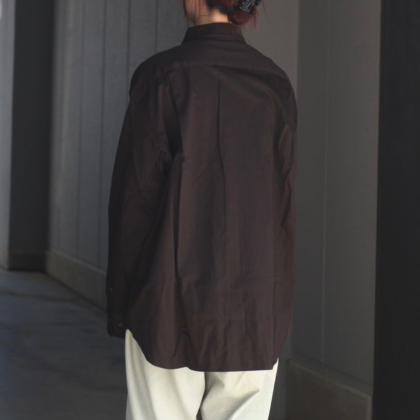 【残り一点】Regular Collar Shirt(36G SUPER HIGH GAUGE JERSEY)