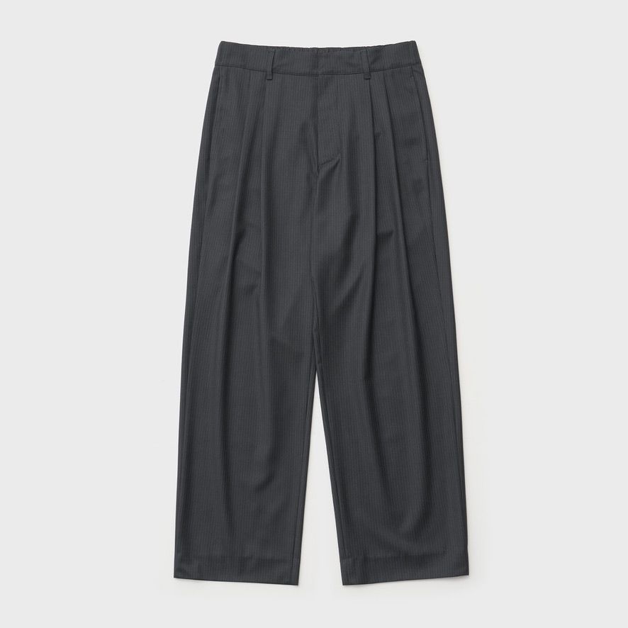 【残り一点】Narrow Stripe Tapered Slacks
