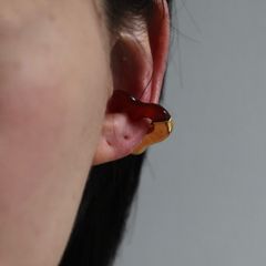 【お取り寄せ注文可能】Rough Heart Ear Cuff