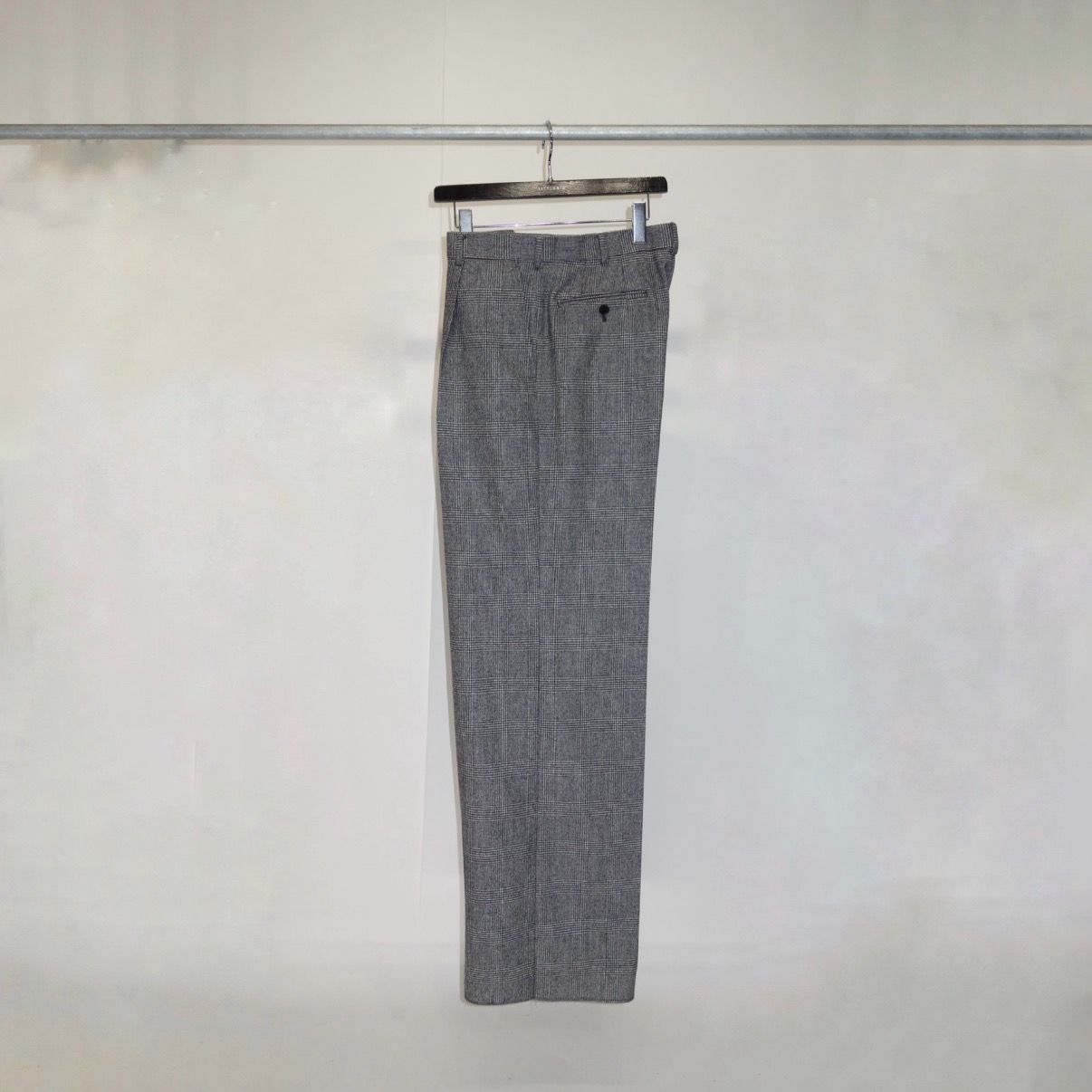 【残り一点】Glen Plaid Wide Trousers