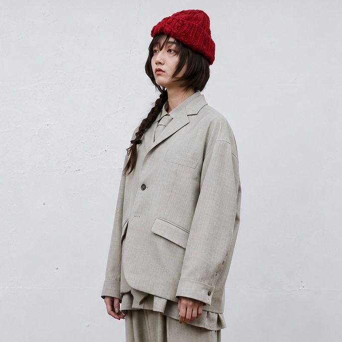 【残り一点】よそいきワイドBOXシャツ