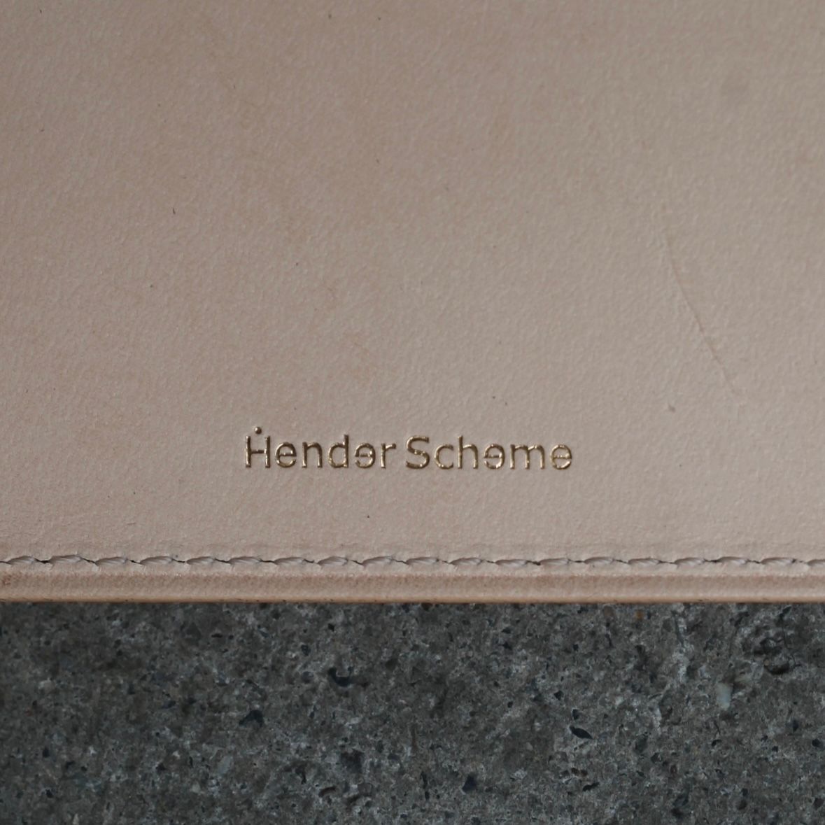 【残り一点】Folded Card Case(NATURAL)