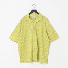 【残り一点】36G Wool Check Ether SS Shirt