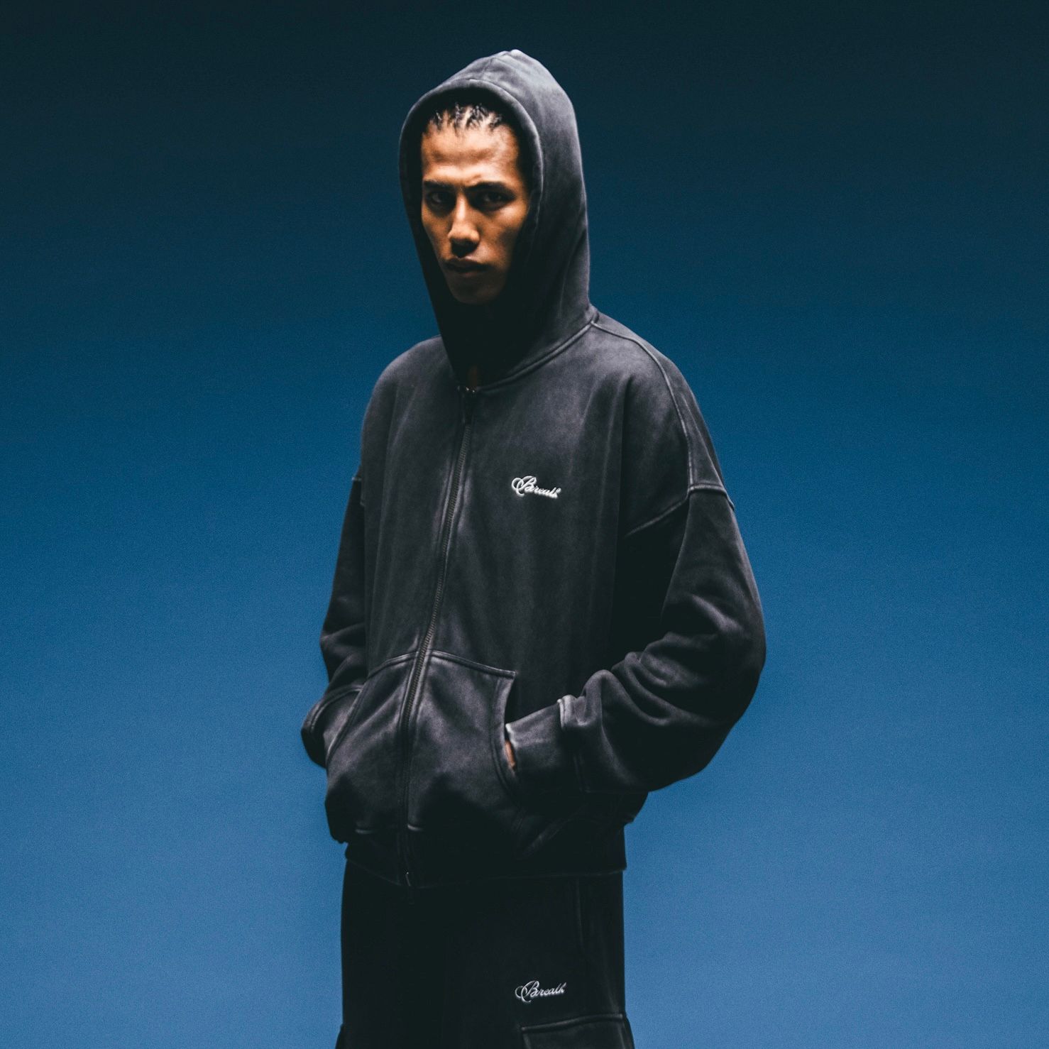 【残り一点】Fade Zip Hoodie