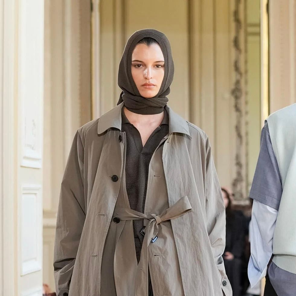 【残りわずか】Cotton Polyester Rib Knit Balaclava