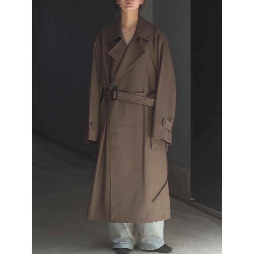 【残りわずか】Oversized Double Breasted Coat(WOOL)