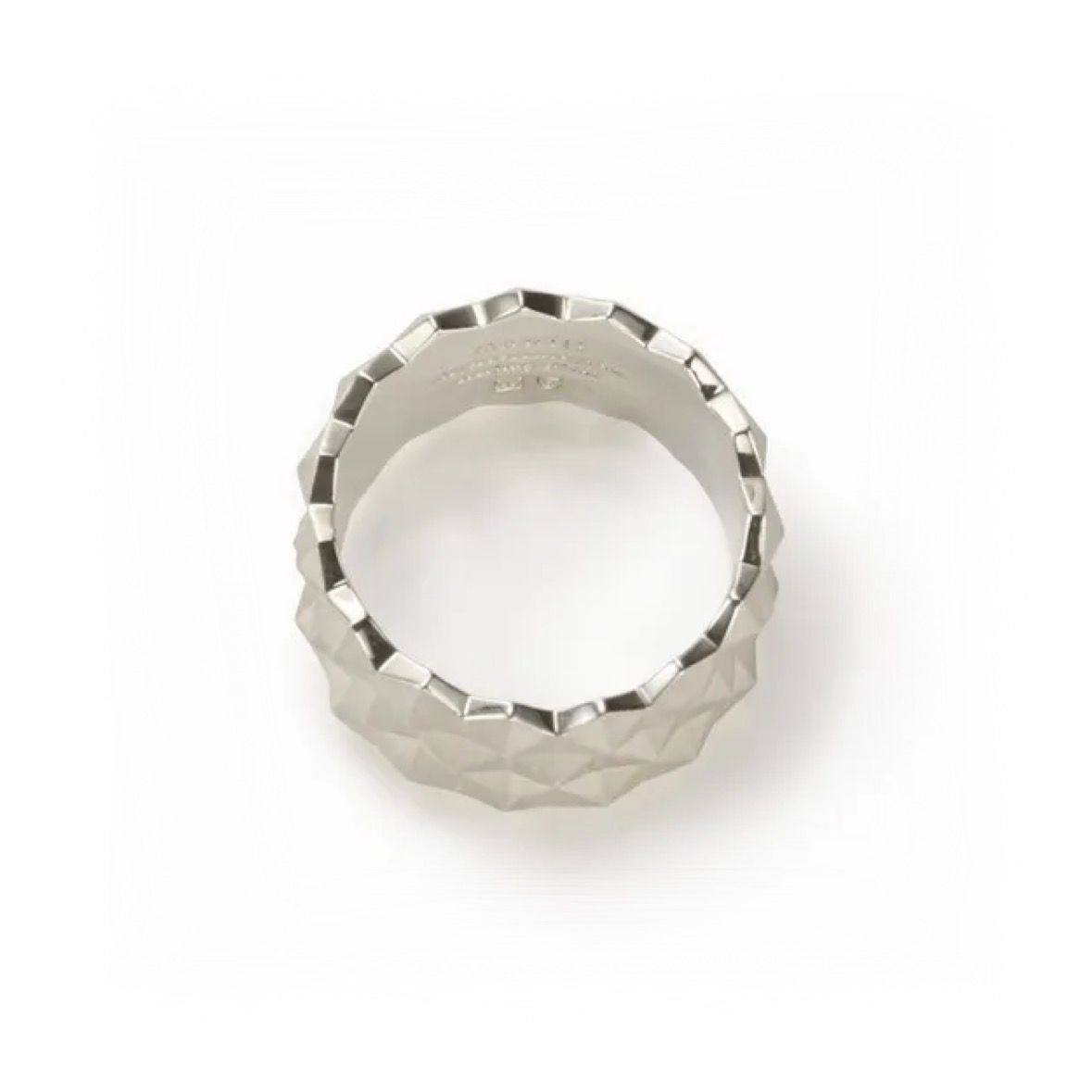 【お取り寄せ注文可能】Honeycomb Studs Ring L(SILVER)