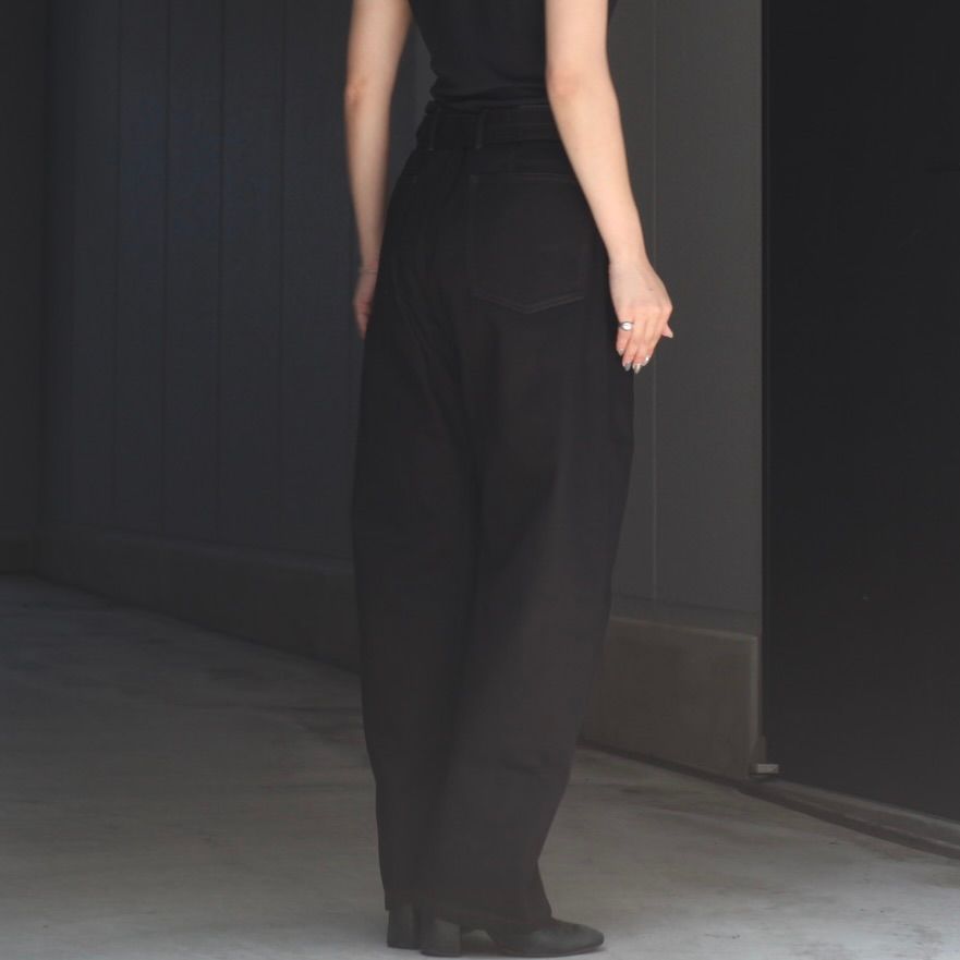 LEMAIRE ルメール デニム TWISTED BELTED PANTS LEMAIRE - 【残りわずか】Twisted Belted Pants | ACRMTSM