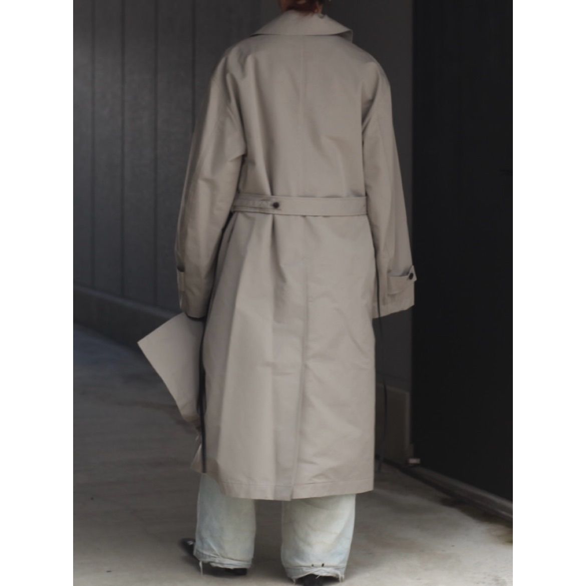 【残り一点】Tecno Cotton Double Breasted Coat