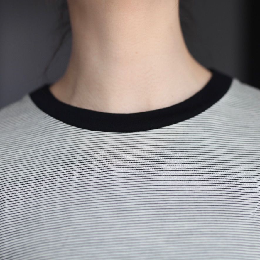 【残り一点】32G Wool Stripe SS Tee
