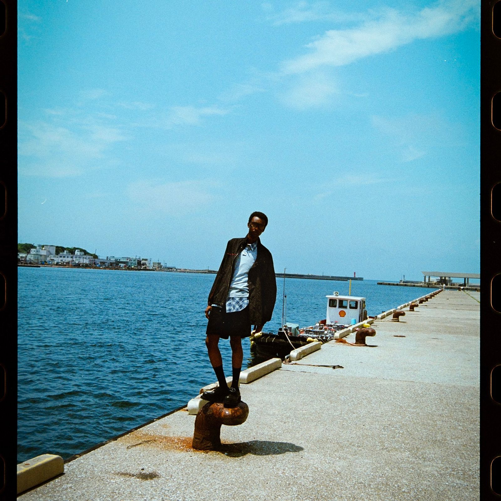 【残り一点】"Tom" Silk-Pe Wind Breaker