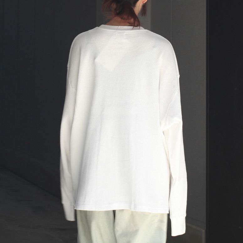 【残り一点】18G Garment Dye Waffle