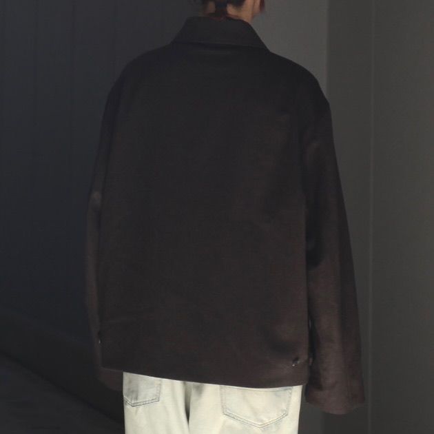 【残り一点】Pure Cashmere Zip Short Jacket