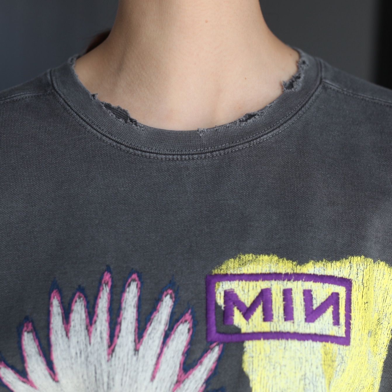 【残りわずか】Bootleg DIY Crew Sweat With Damaged(COORDINATE)