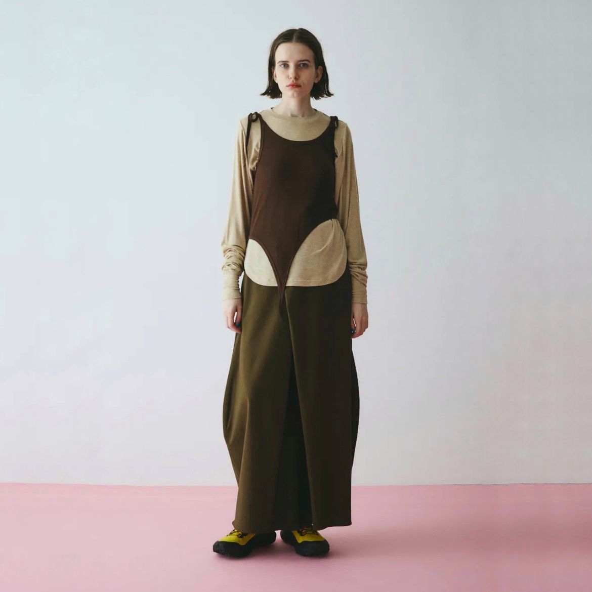 【残り一点】Sheer Layered Cut Tops