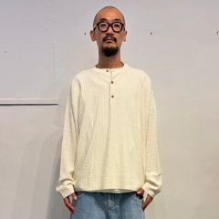 【残り一点】Rib Pattern Henry Neck PO