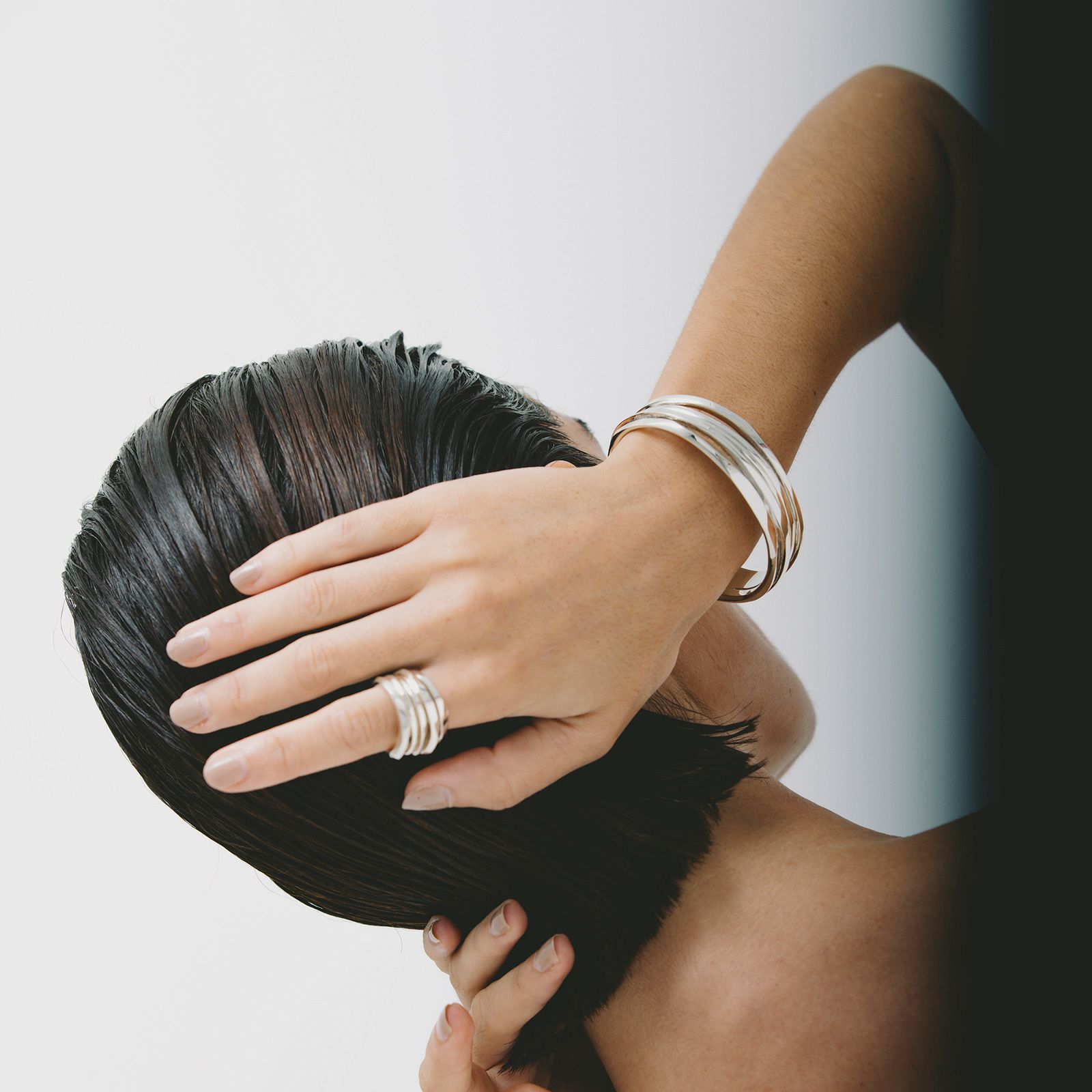 【お取り寄せ注文可能】Union Fivefold Bangle(SILVER)