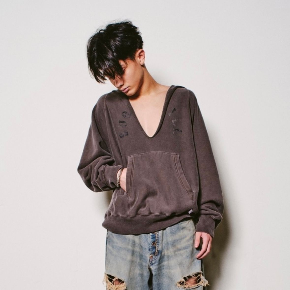 SUGARHILL - 【残り一点】Ripped Hoodie | ACRMTSM ONLINE STORE