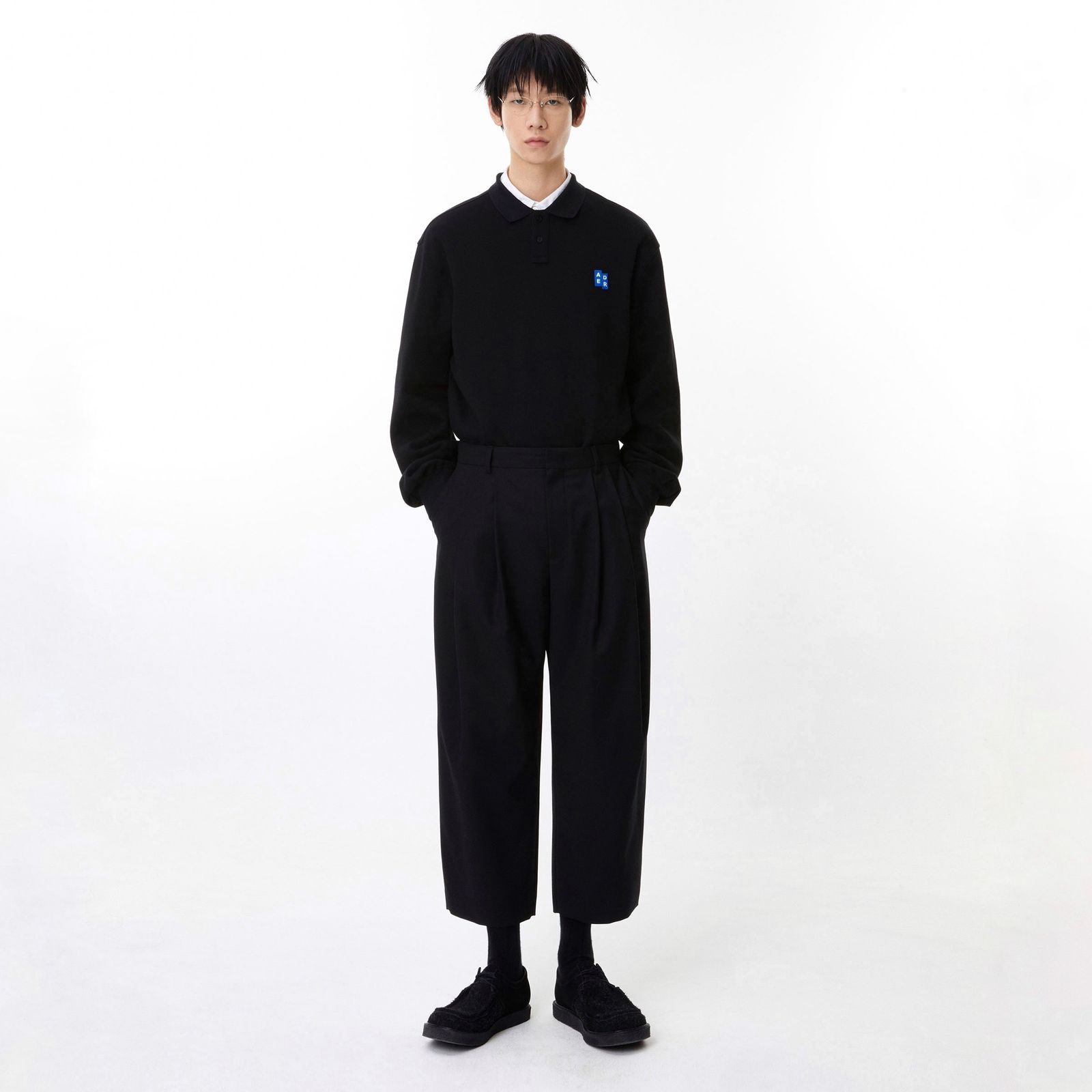 【残り一点】Sig; BL Tag LS polo t-shirt 04