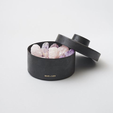 【再販売通知受付可能】ポットポプリ 天然石ローズ(ASPHALTE ROSE)