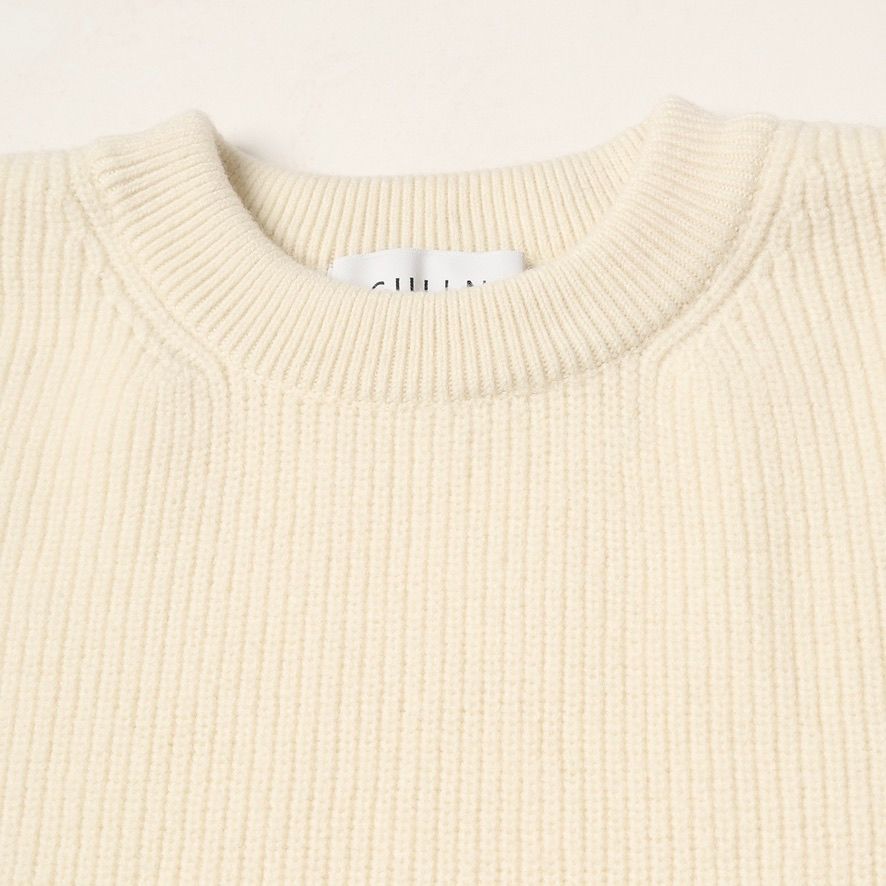 CULLNI - 【残り一点】Fringe Sleeve&Hem Knit | ACRMTSM ONLINE STORE