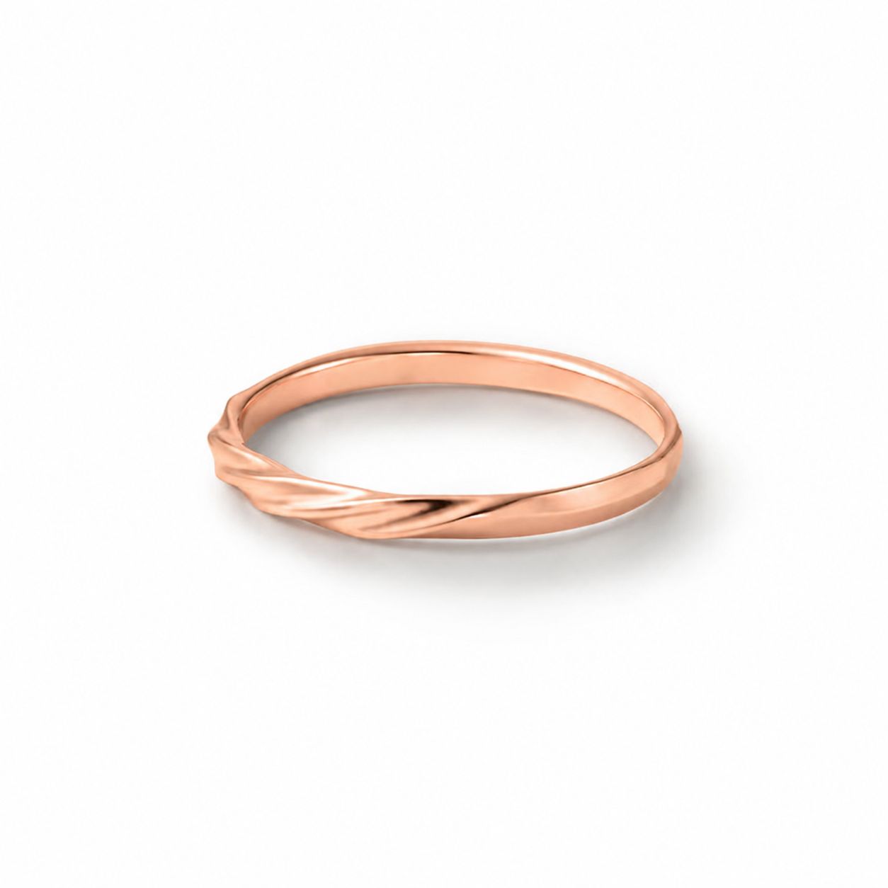 GARNI - 【お取り寄せ注文可能】Half Twist Ring S(K18 YELLOW GOLD