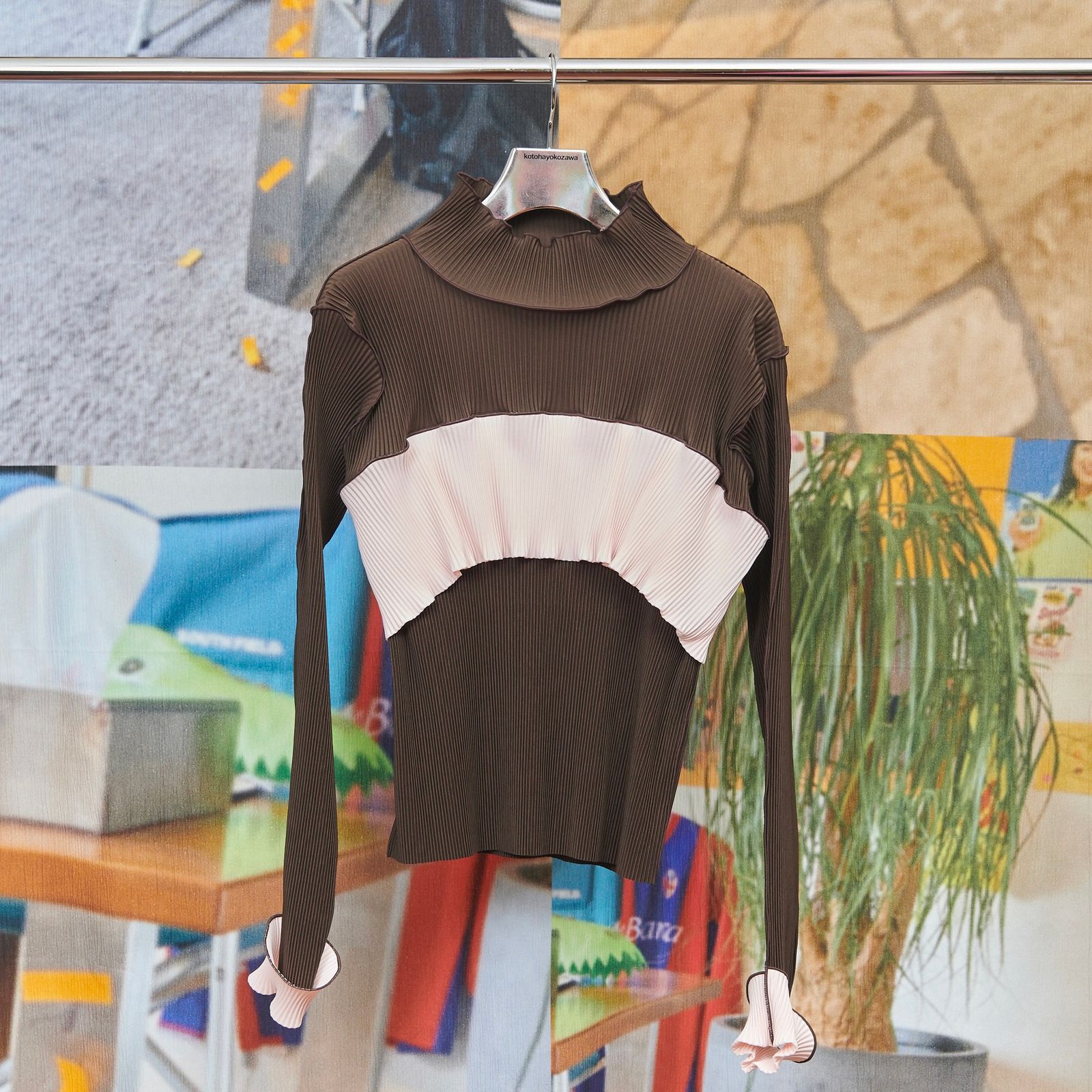 【残り一点】Bustier High Neck Top