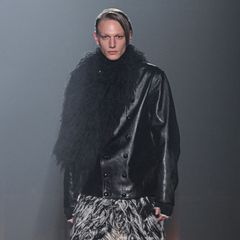 【残り一点】Shrink Leather Double Blouson