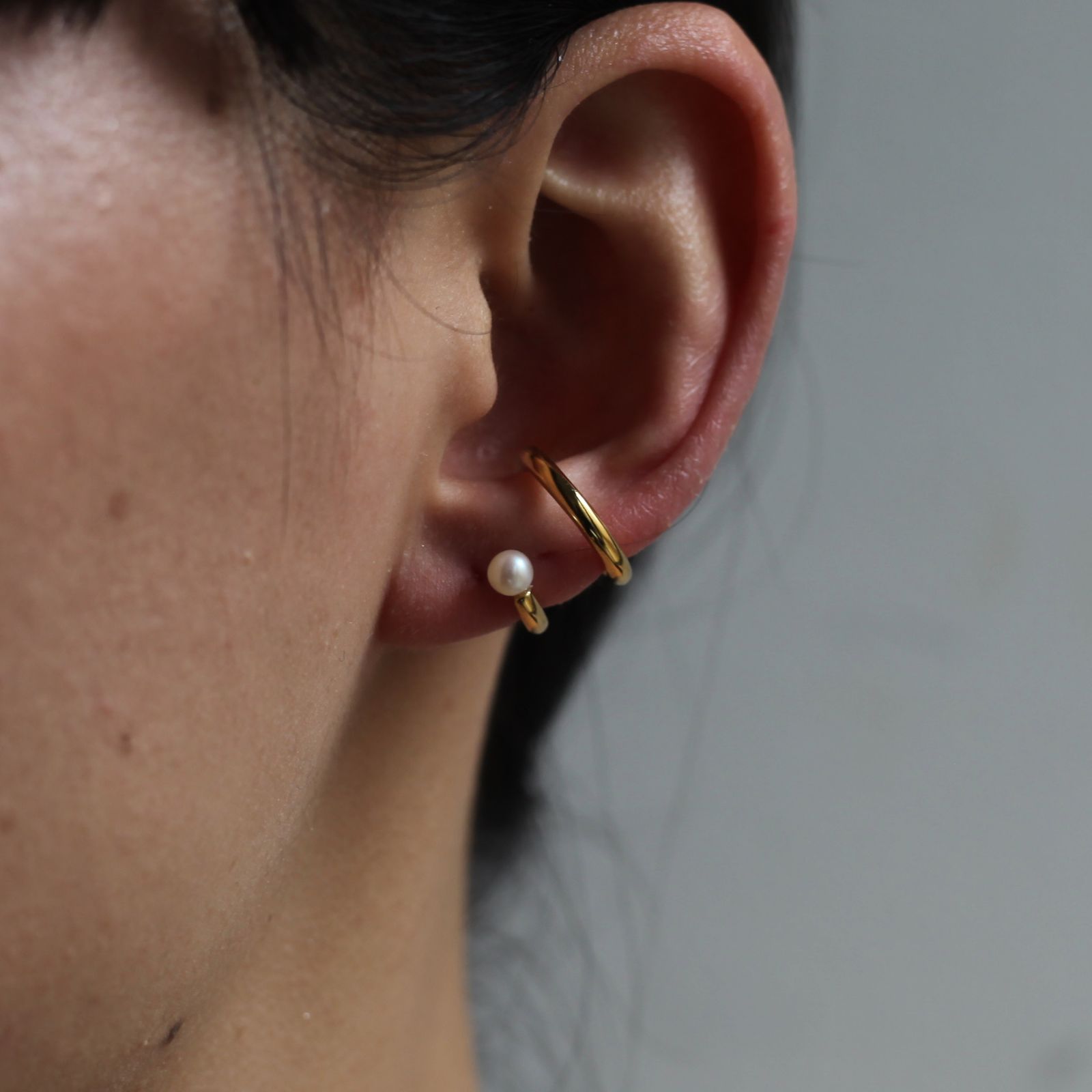 【残り一点】Separate Ways Ear Cuff 左耳用(GOLD)