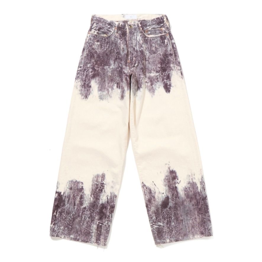 【残り一点】Melt Dye Modern Denim Wide Cut