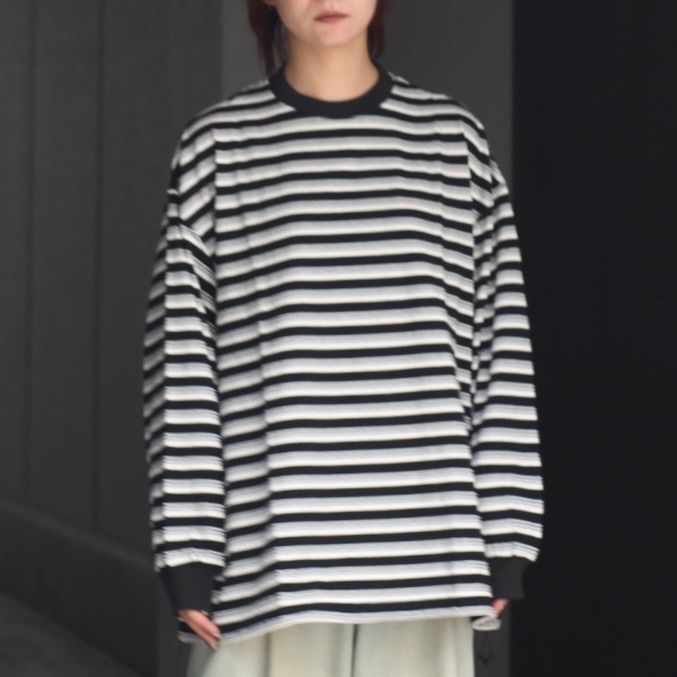 【残り一点】Balloon Stripes Long Sleeve T-shirt