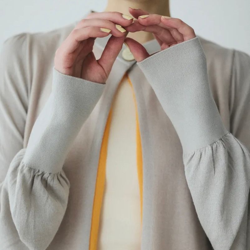 【残り一点】Layered Knit Cardigan