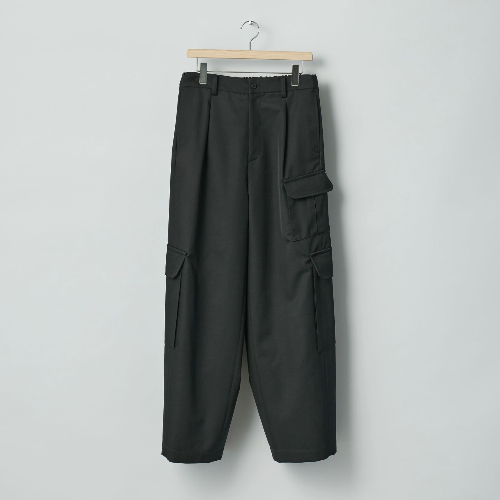 【残りわずか】Wool Kersey Cargo Trousers