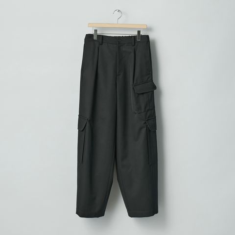 【残りわずか】Wool Kersey Cargo Trousers