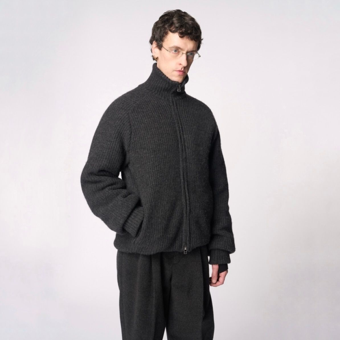 【残り一点】Knitted Puffer Jacket