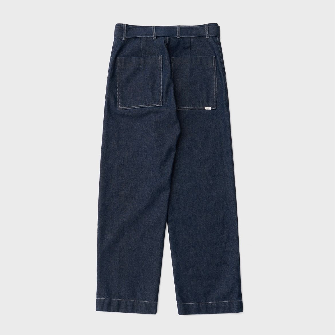 【残り一点】Plenty Belted Denim Slacks
