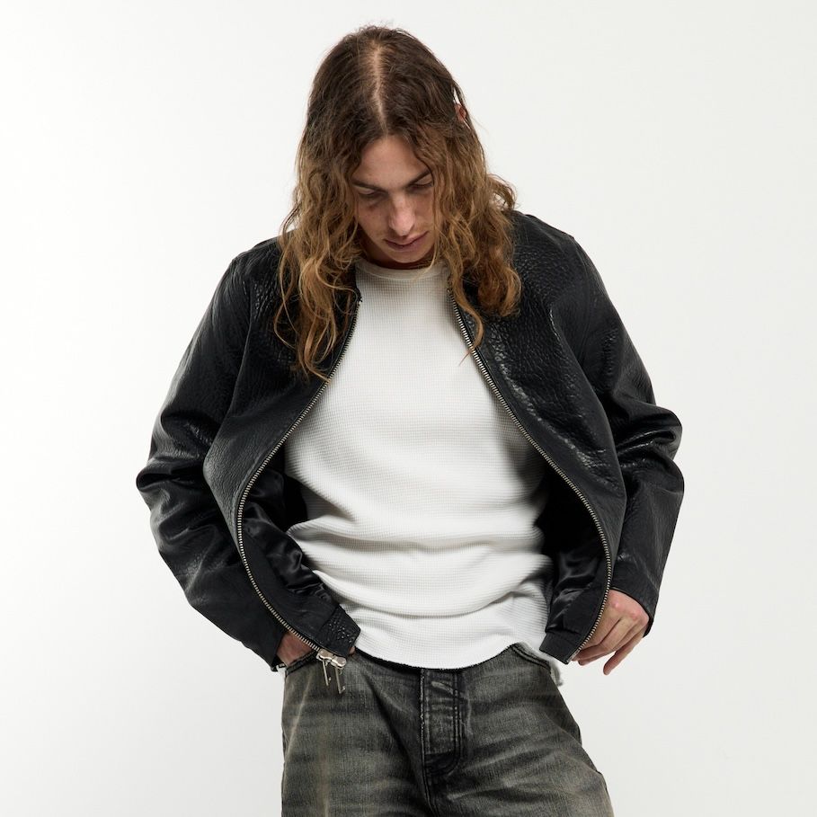 【残りわずか】Mechanic Leather Jacket