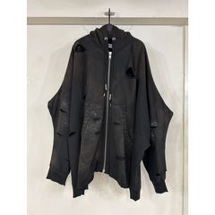 【残り一点】Destroyed Devil Zip Hoodie