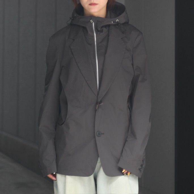 【残り一点】Detachable Hooded Blazer