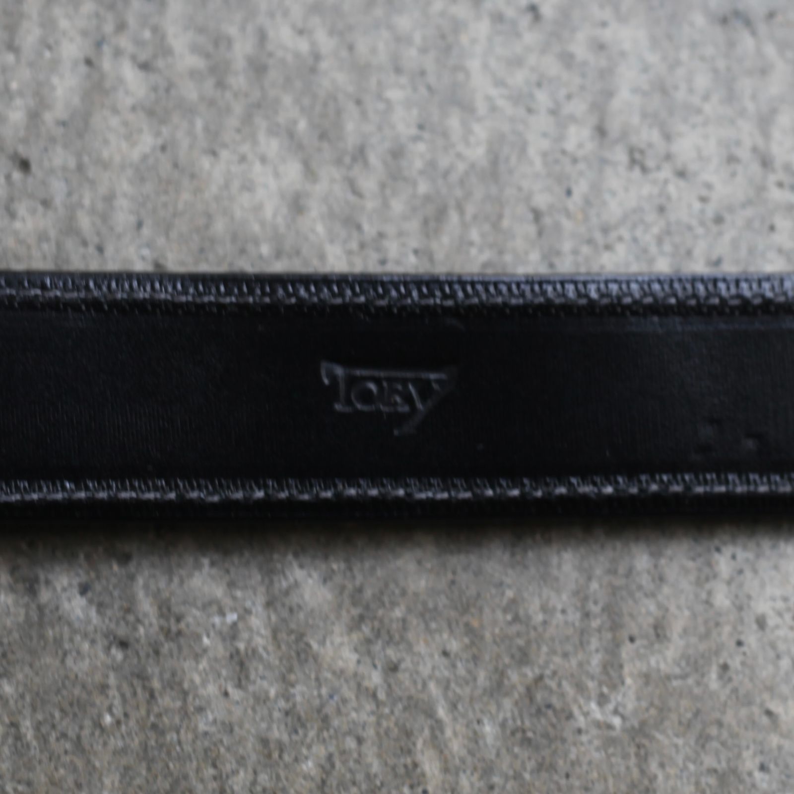 【残りわずか】Large Plain Stitched Key Fobs(BLACK)