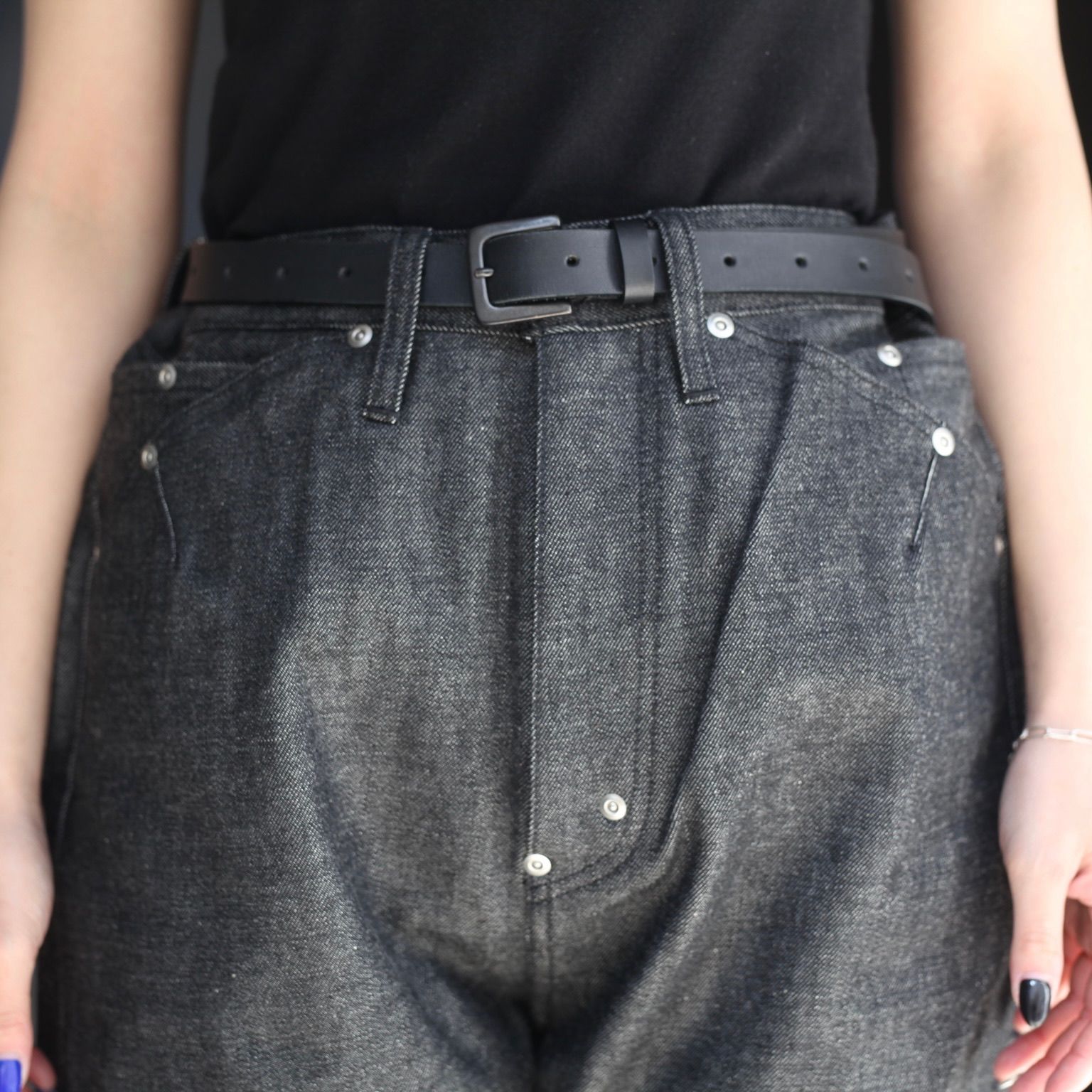 【残り一点】Newcommune Denim Pants Rigid