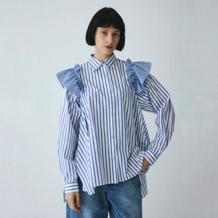 【残り一点】Frill Sleeve Shirt