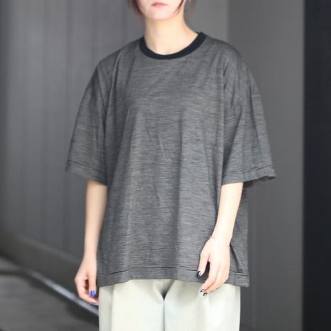 【残り一点】32G Wool Stripe SS Tee
