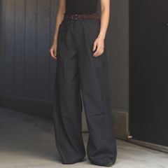 【残り一点】Slash Seam Twist Wide Trousers(VIRGIN WOOL)