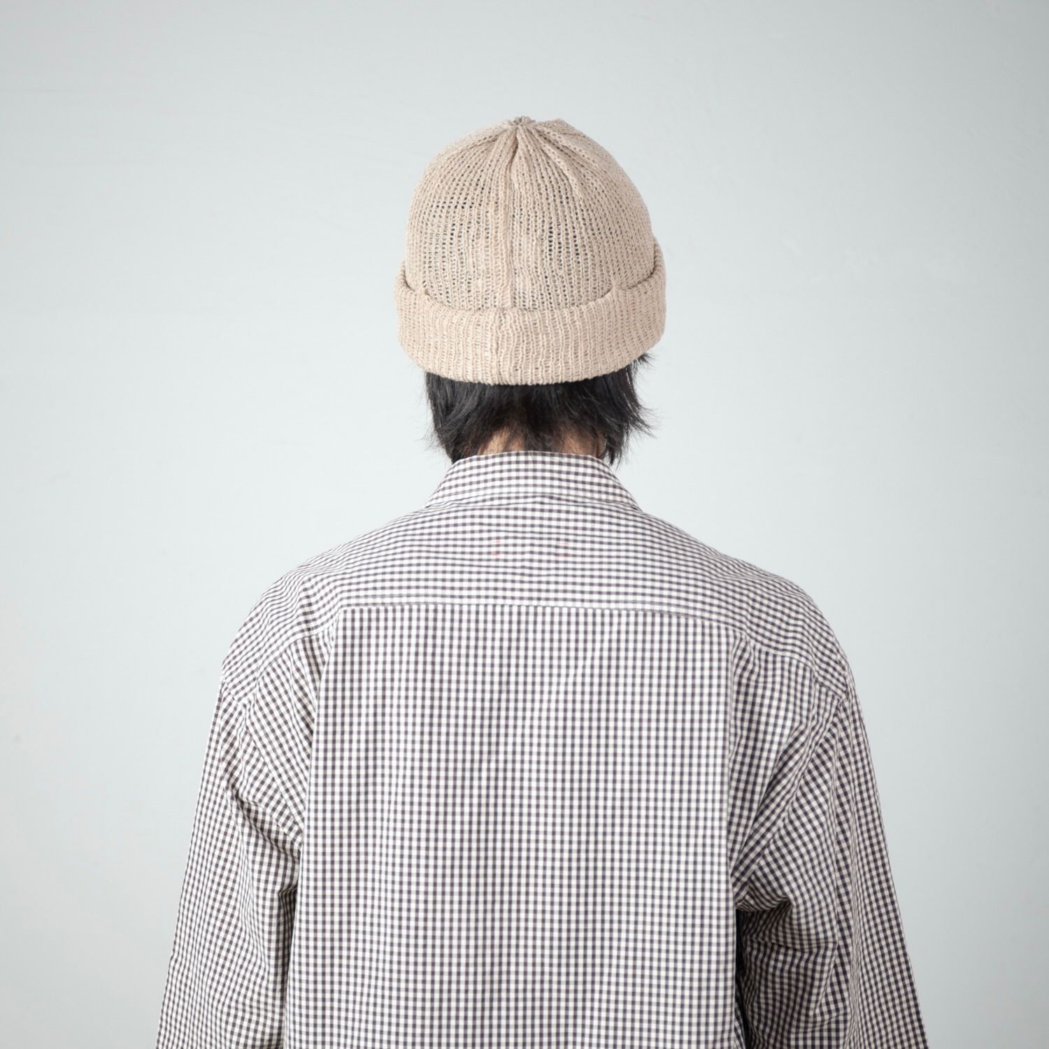 【残り一点】Sheer Mesh Short Knit Cap