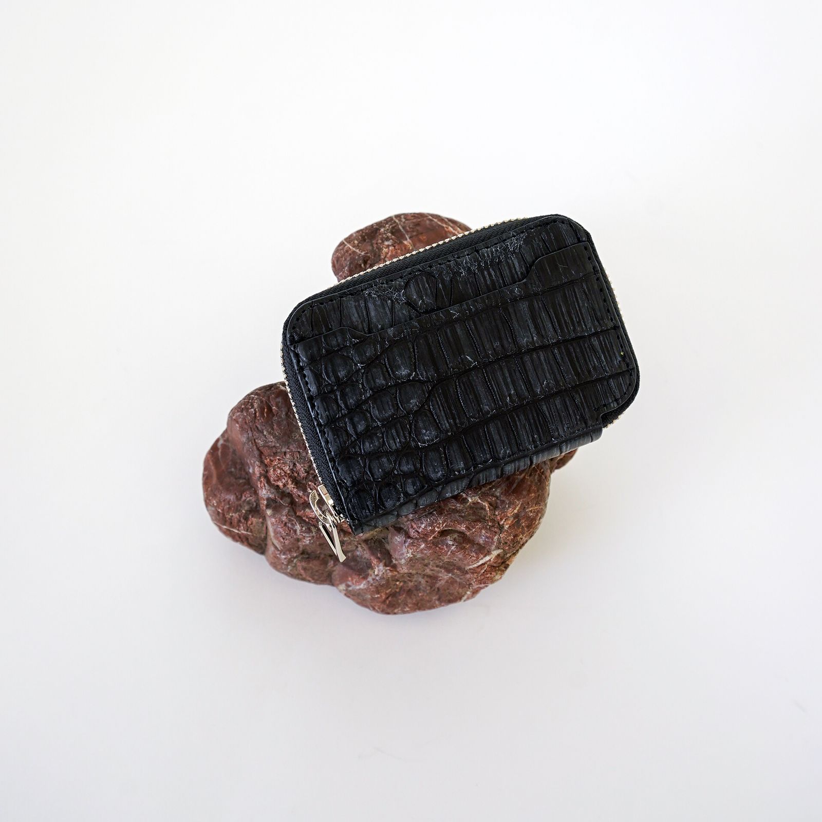 【残りわずか】Cristy Coin Card WLT(BRIDLE CROCO)