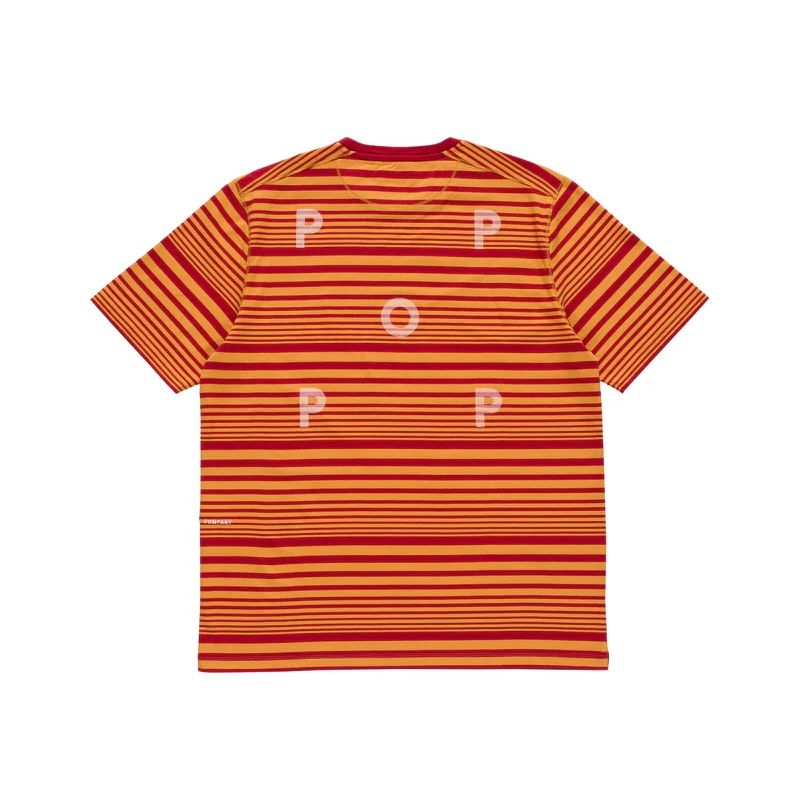 【残り一点】Striped Logo T-shirt