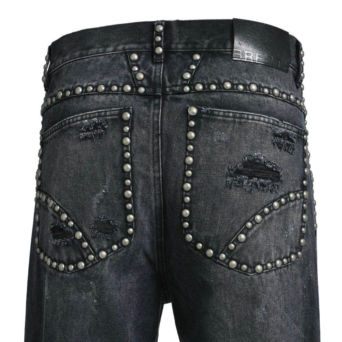 BREATH - 【残り一点】Suicide Studs Wide Denim Pants