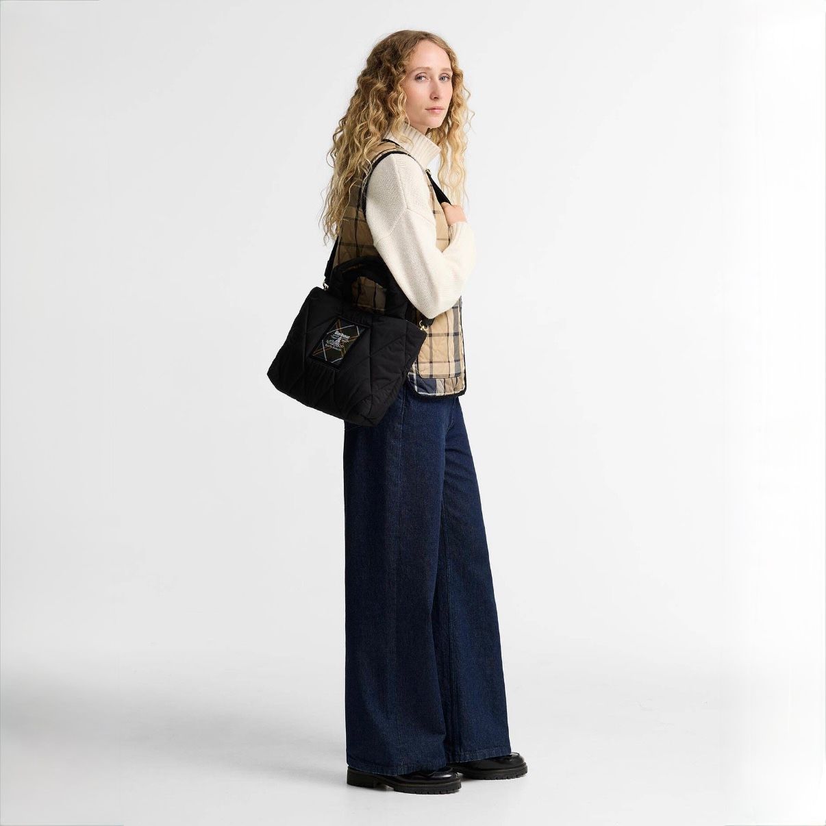 【残り一点】Connie Mini Quilted Tote Bag