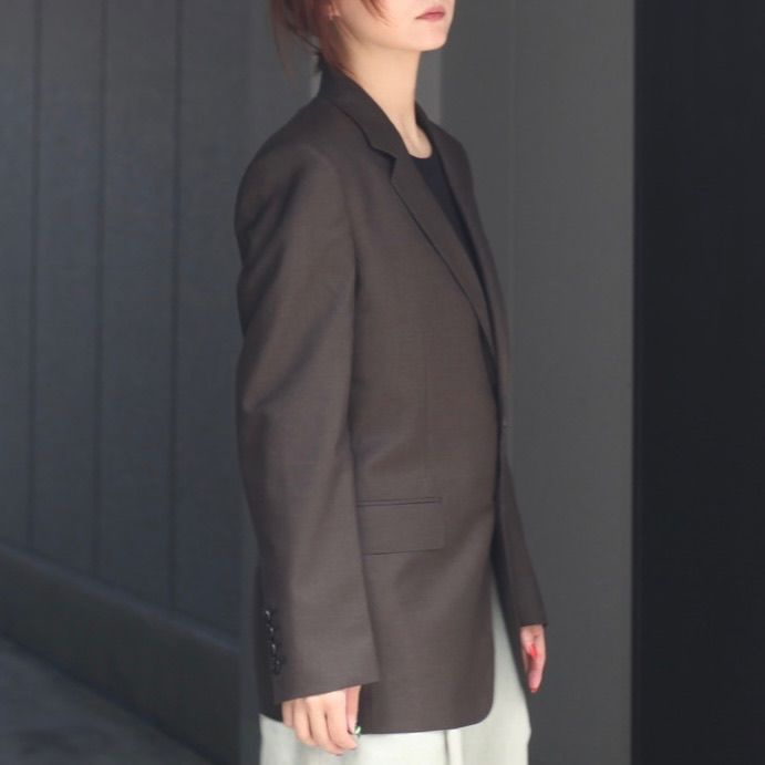 【残り一点】Wool Single Breasted Jacket